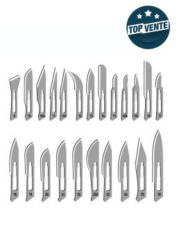 Lames de bistouri - Lot de 100