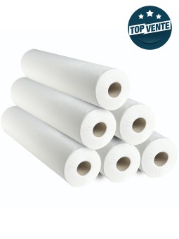 Draps d'examen papier Blanc...